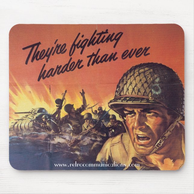 Mousepad "Eles estão lutando mais do que nunca" (Frente)