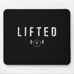 Mousepad Elevação da Malhação do ginásio Jesus Crença Crist