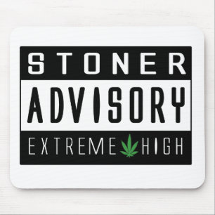Mousepad Elevação extrema de advertência