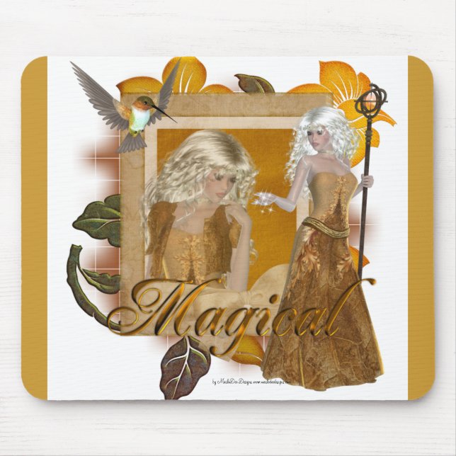 Mousepad Elf Design : Magical by MarloDee (Frente)