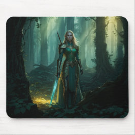 Mousepad Elfo Guardião do Reino Encantado