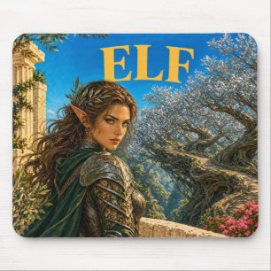 Mousepad Elfo, Monstro de Fantasia Gótica