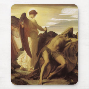 Mousepad Elias no Deserto por Lord Frederic Leighton