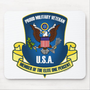 Mousepad Elite um por cento (azul)