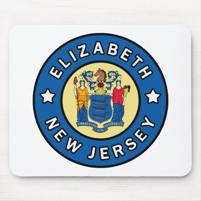 Mousepad Elizabeth Nova Jersey (Frente)