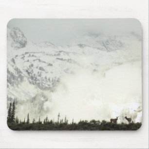 Mousepad Elk no Grand Teton National Park Fotografia
