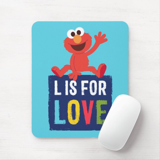 Mousepad Elmo | L é de Amor (Com mouse)