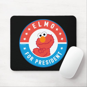 Mousepad Elmo para Presidente Crachá