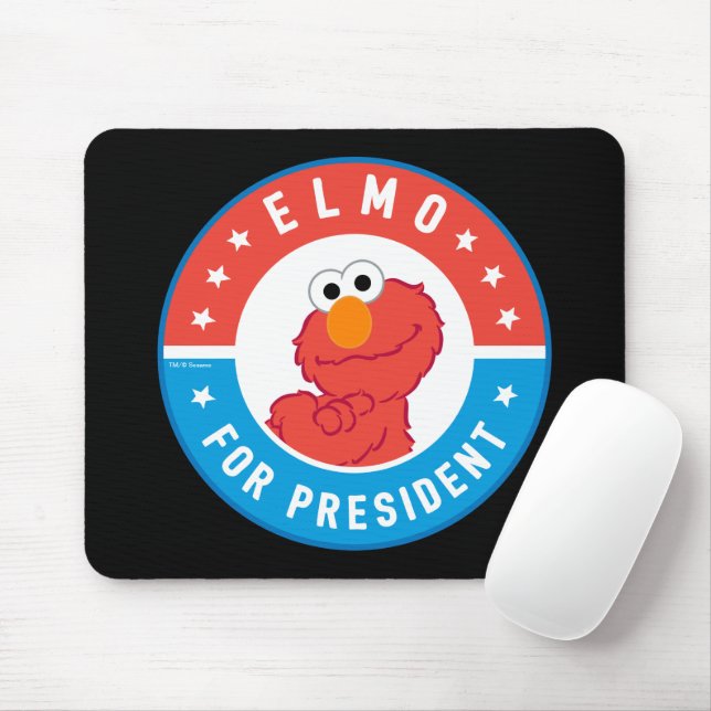 Mousepad Elmo Presidente Insígnia (Com mouse)