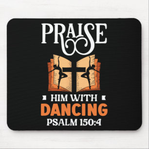 Mousepad Elogiá-Lo Com A Dança Religiosa Dançarina