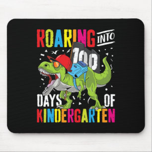Mousepad Em 100 Dias, O Jardim Infantil Diversão T Rex Dino