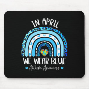 Mousepad Em abril, Vestimos o Puzz do Mês de Consciência do
