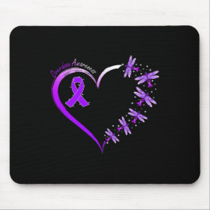 Mousepad Em agosto Vestimos Dragão de Sensibilização para a