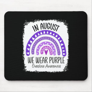 Mousepad Em agosto, Vestimos o Mês de Sensibilização para a