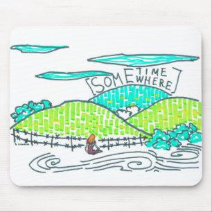 Mousepad Em algum lugar/algum dia