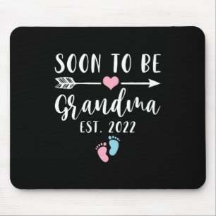 Mousepad Em Breve Ser Avó 2022 Para Nova Avó