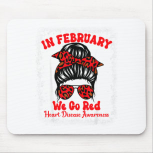 Mousepad Em Fevereiro Vamos Vermelho Confusão de Conscienti