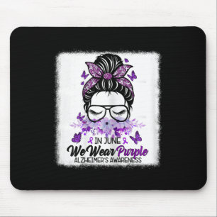 Mousepad Em Junho Usamos o Roxo Mês de Conscientização Heim