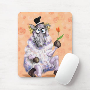 Mousepad Em Love Ram - Romântico - Adicione Seu Texto / Nom