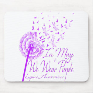 Mousepad Em maio, Vestimos Dandelion.pn para a Consciência