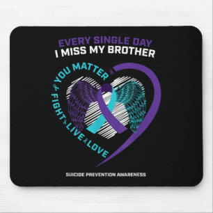 Mousepad Em Memória De Eu Sinto Saudade Do Meu Irmão Preven