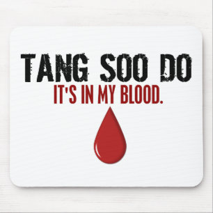 Mousepad Em meu sangue TANG SOO FAÇA