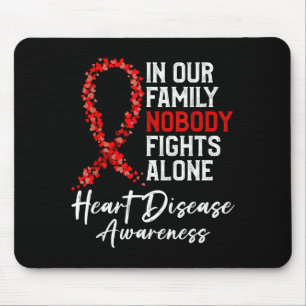 Mousepad Em Nossa Família Ninguém Luta Contra a Doença Card