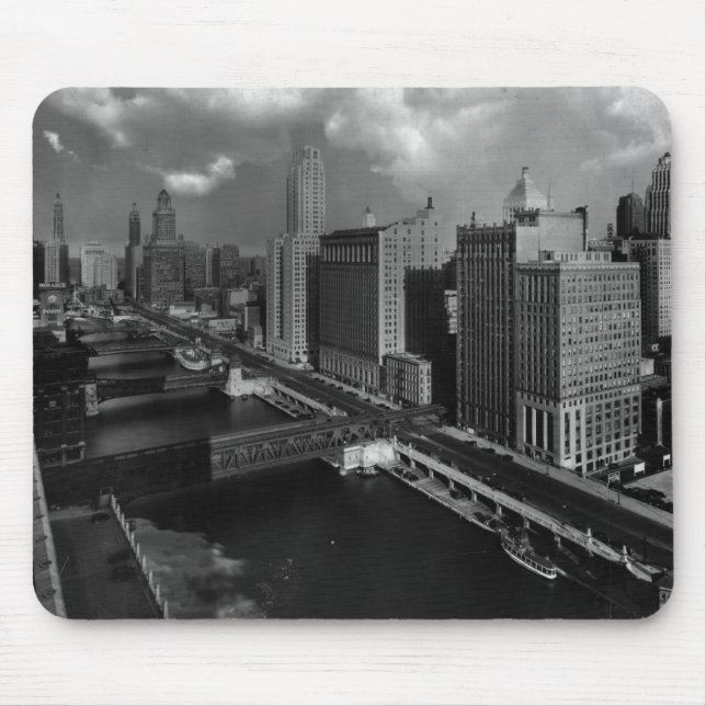 Mousepad Em novembro de 1939:  A cidade de Chicago (Frente)