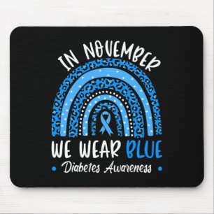 Mousepad Em novembro, Vestimos a consciência da diabetes az
