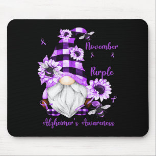 Mousepad Em novembro, Vestimos Gnomos Roxos Heimerheimer Aw