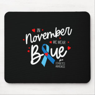 Mousepad Em novembro, vestimos o Azul1