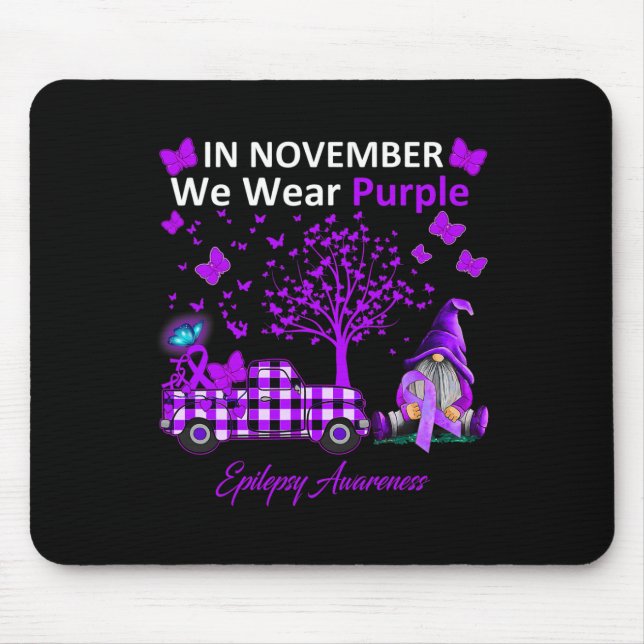 Mousepad Em novembro Vestimos Presente de Consciência da Ep (Frente)