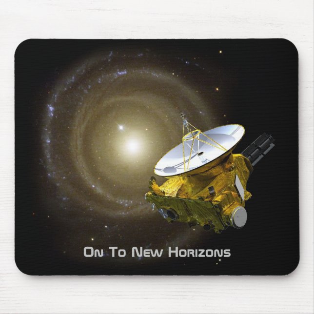 Mousepad Em Novos Horizons Espaciais Interestelares (Frente)