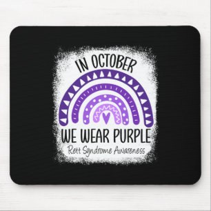 Mousepad Em outubro, Vestimos a Consciência da Síndrome de