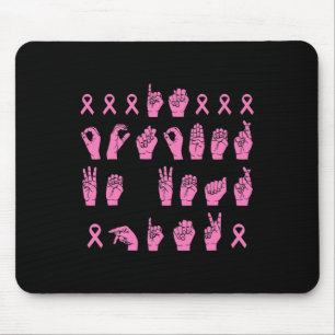 Mousepad Em outubro, Vestimos o baile de mama em língua ros