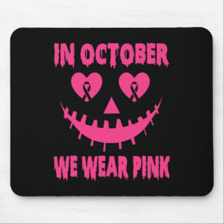 Mousepad Em outubro, Vestimos O Cancer Rosa De Mama