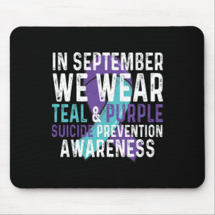 Mousepad Em setembro Vestimos A Prevenção Do Suicídio De Ro
