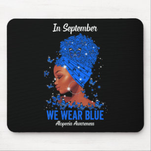 Mousepad Em Setembro Vestimos Azul Para A Consciência Da Al