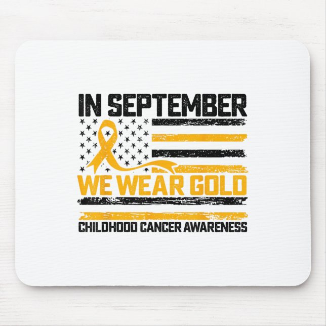 Mousepad Em setembro, Vestimos o Cancer da Infância da Band (Frente)