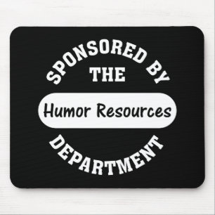 Mousepad Em torno aqui da hora representa recursos do humor