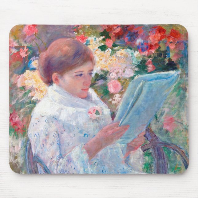 Mousepad Em um balcão, Mary Cassatt (Frente)
