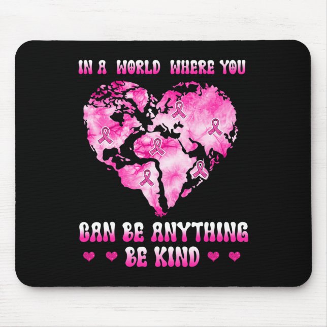 Mousepad em um mundo onde você pode ser qualquer cancer (Frente)