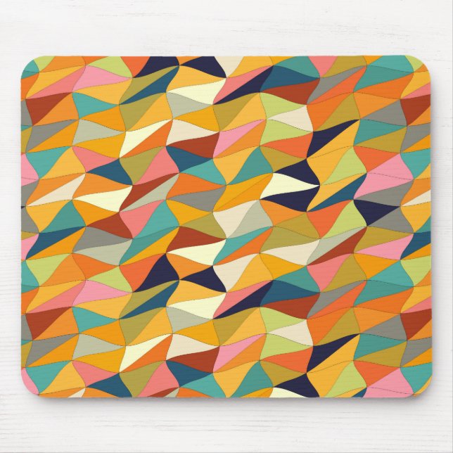 Mousepad emaranhado colorido (Frente)