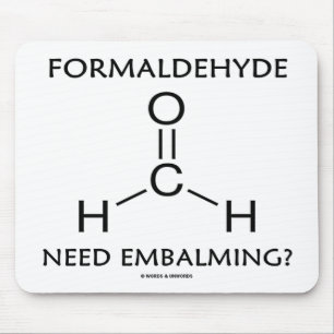 Mousepad Embalsamação da necessidade do formaldeído? (Hu