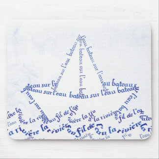 Mousepad Embarcação sobre a água