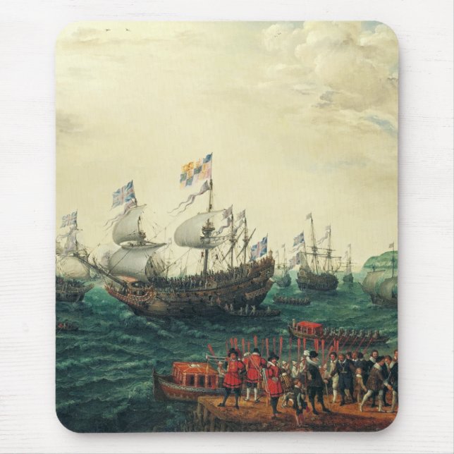 Mousepad Embarque em Margate do Eleitor Palatino  (Frente)