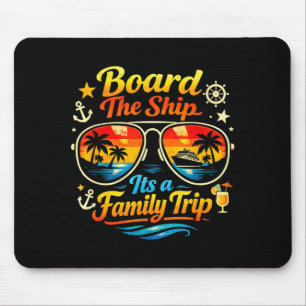 Mousepad Embarque No Navio Uma Viagem Em Família Cruzeiro R