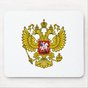 Mousepad Emblem de águia de dupla cabeça, imperial russo 