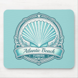 Mousepad Emblema Costeiro de Atlantic Beach FL