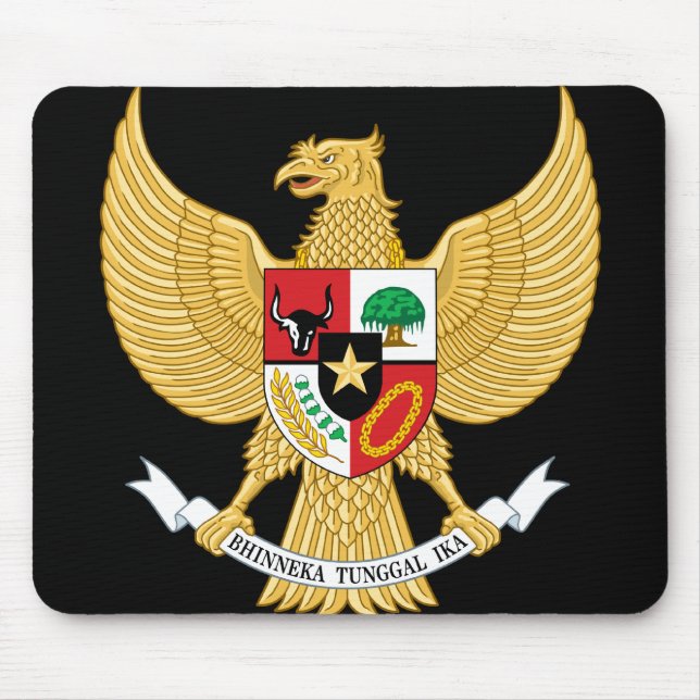 Mousepad emblema da indonésia (Frente)